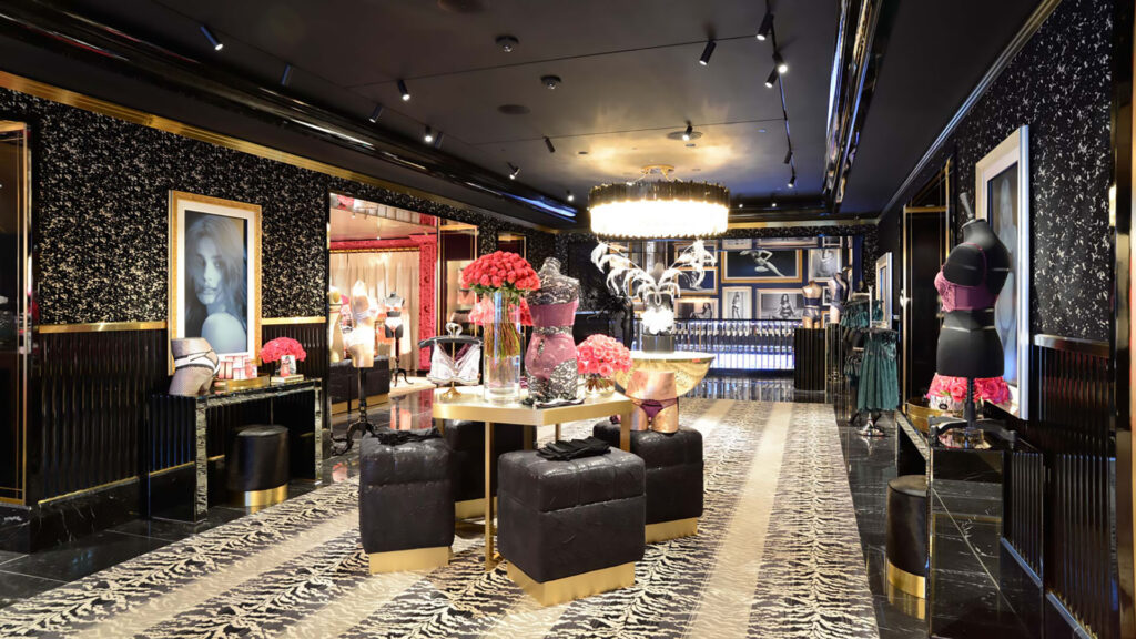 Interior of a Victoria's Secret location.